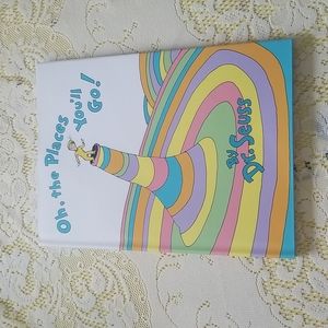Dr. Suess Oh the places you'll go hardback
